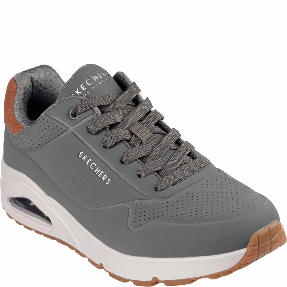 Skechers Uno Suited On Air Shoes Non Slip Ergonomic Sole
