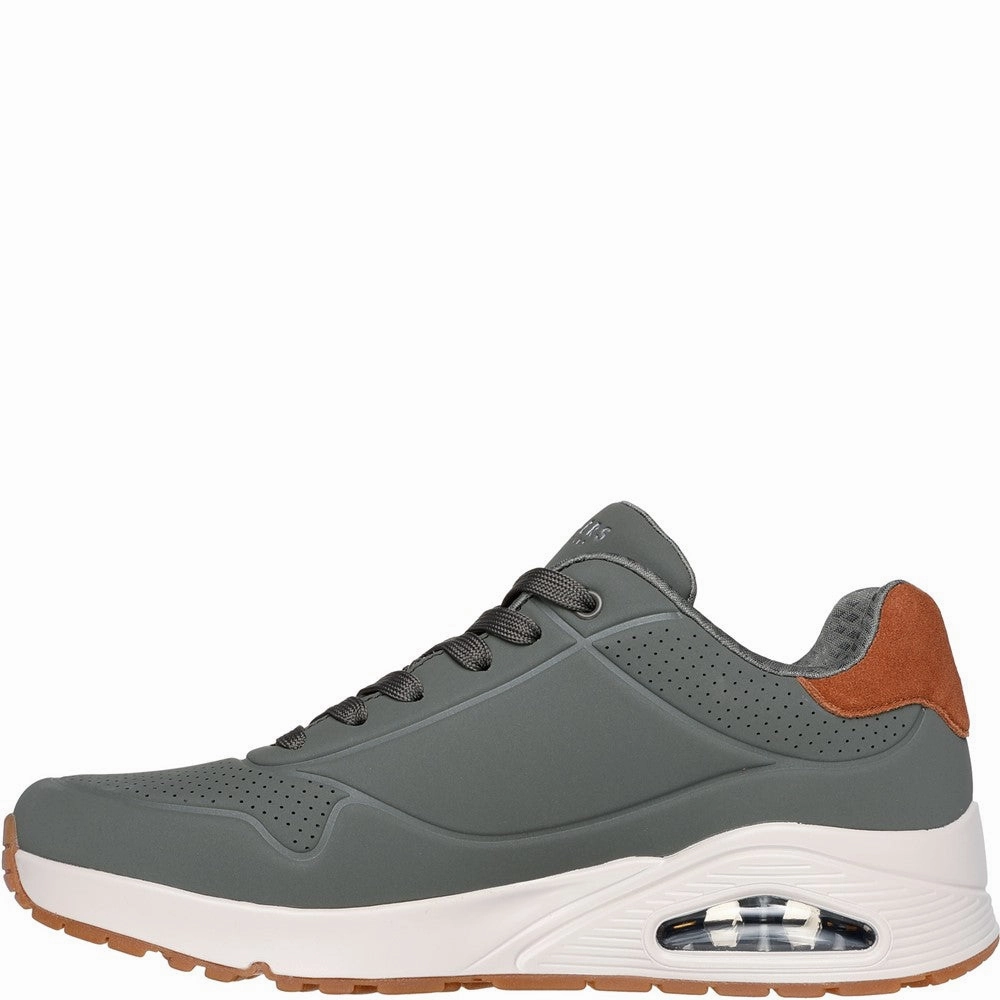 All Day Comfort Skechers Uno Suited On Air Shoes
