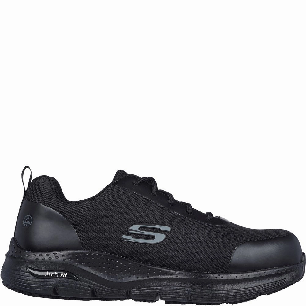 Skechers Workwear Arch Fit Sr Ringstap Safety Trainer Fashion Sneakers Ergonomic Sole
