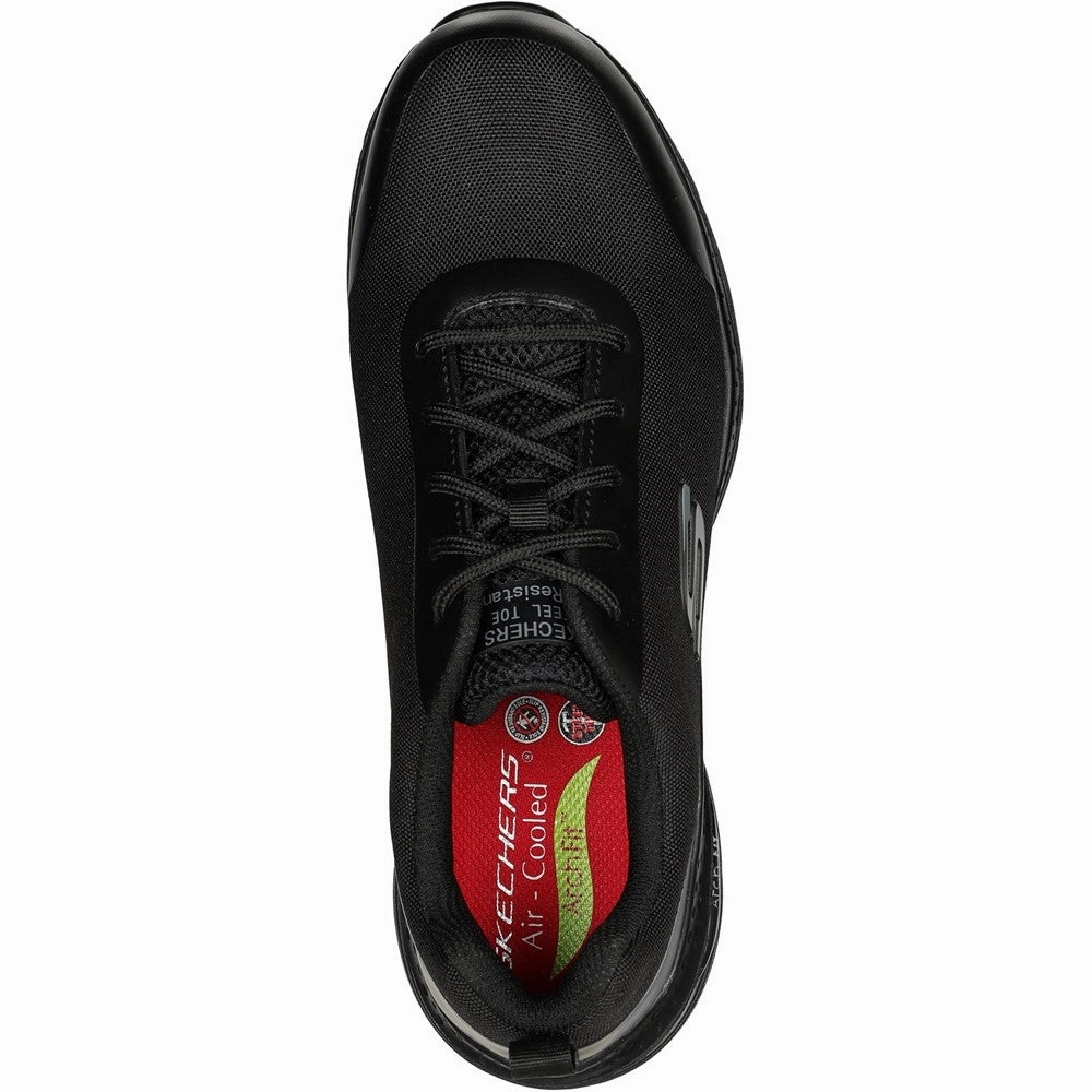Skechers Workwear Arch Fit Sr Ringstap Safety Trainer Comfort Heel Relaxed Fit Footwear