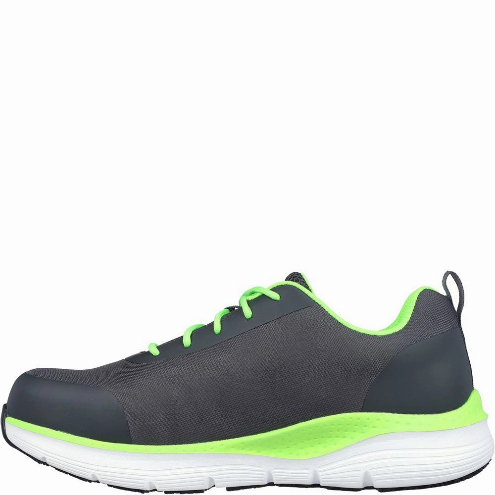 Skechers Workwear Arch Fit Sr Ringstap Safety Trainer Minimalist Leather Shoes