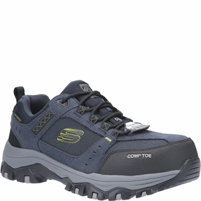 Skechers Workwear Greetah Lace Up Shoe With Composite Toe Supportive Footwear