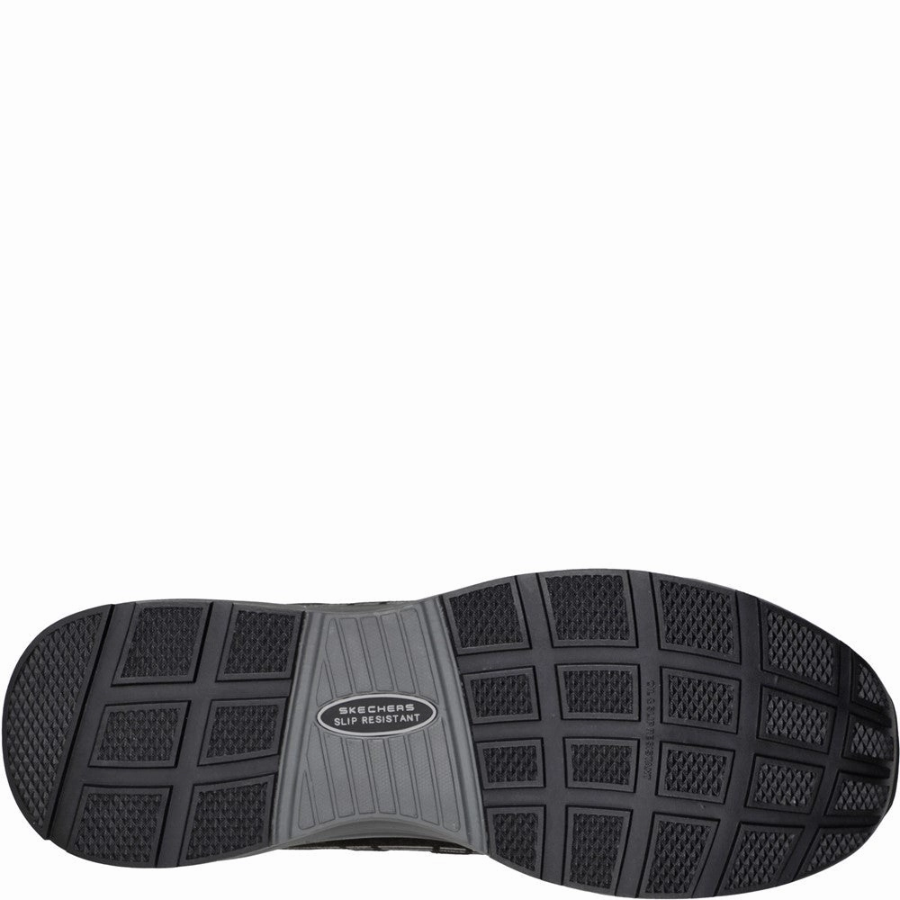 Easy On Off Unisex Shoes Skechers Workwear Malad Ii Safety Trainers