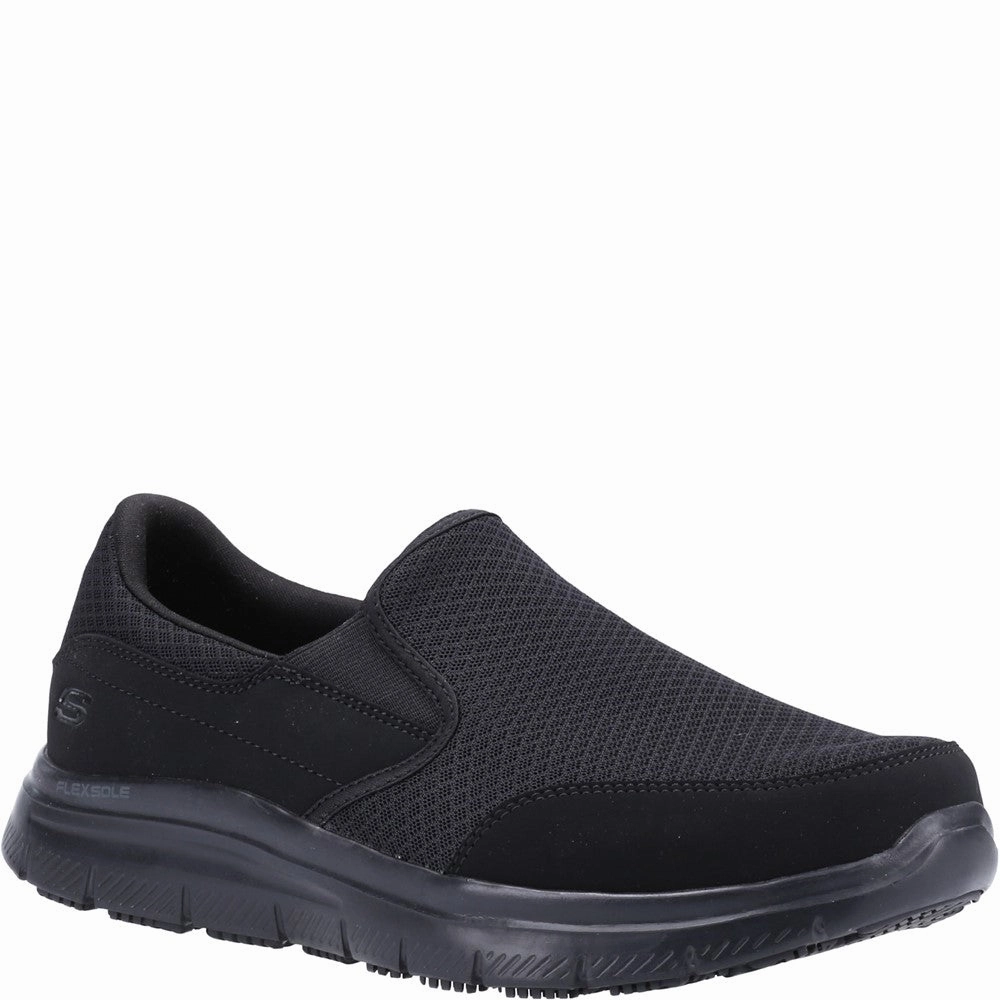 Skechers Workwear Mcallen Wide Slip Resistant Occupational Shoe Everyday Footwear
