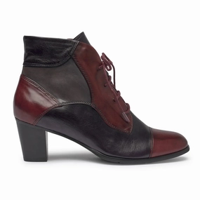 Comfortable Footwear Sky Blue | Women'S Boots | Sonia 123 Sangria / Melanzana / Muddy | Multicolor