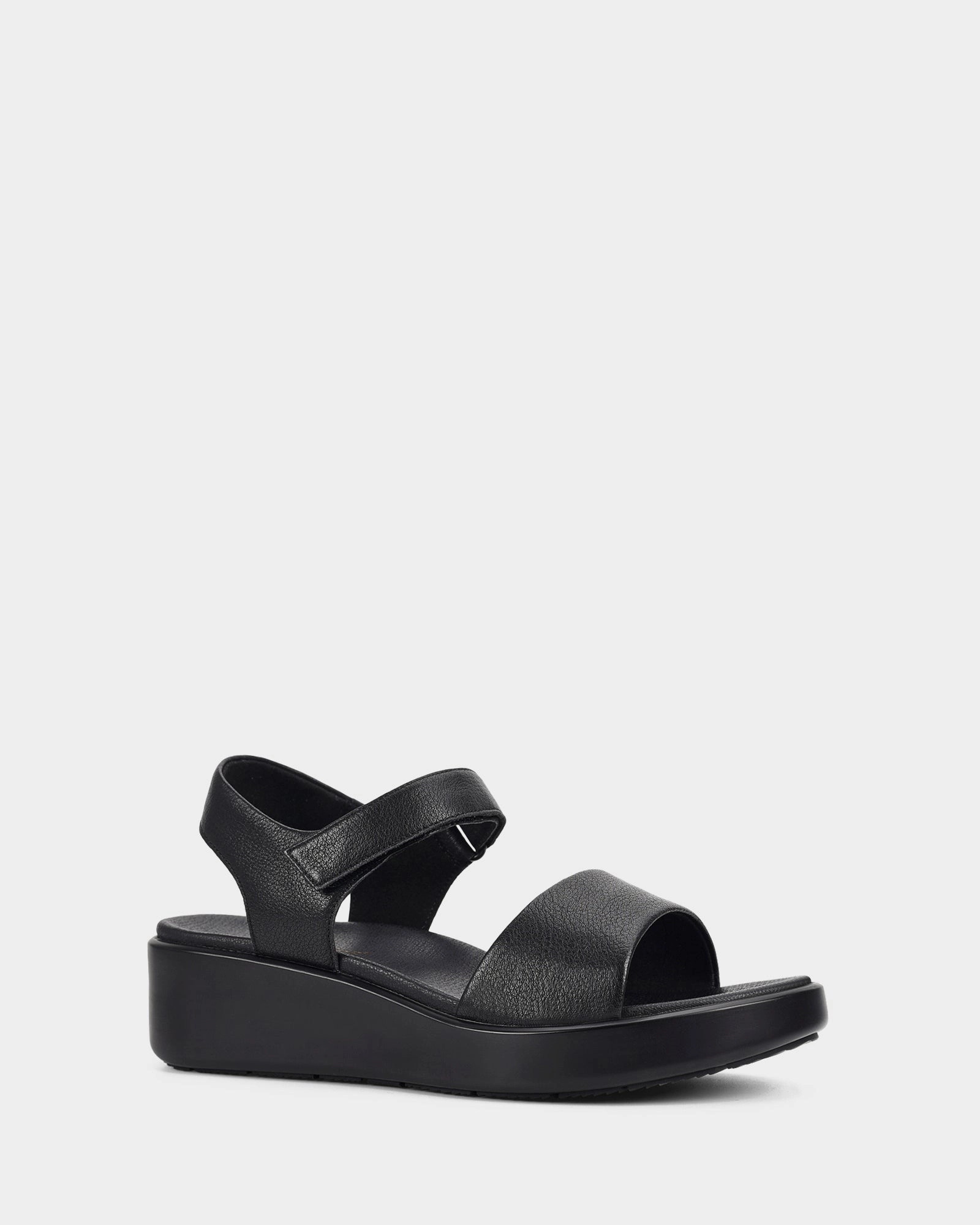 Skye Black Supportive Shoes Statement Footwear