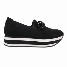 Weather Resistant So What Platform Slip On Loafers