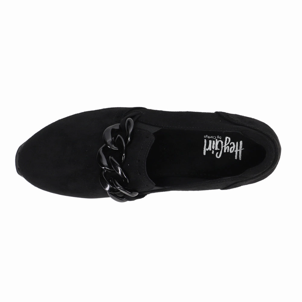So What Platform Slip On Loafers Stable Wide Fit