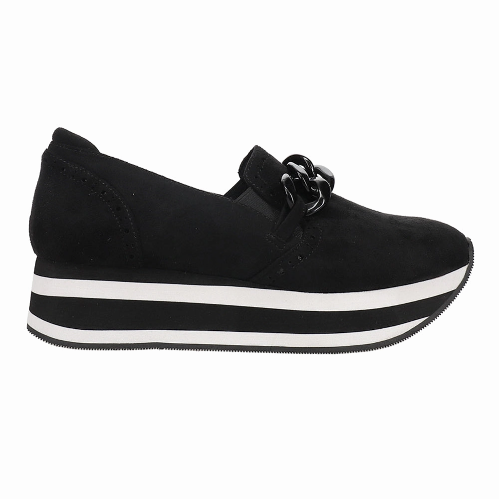 Weather Resistant So What Platform Slip On Loafers