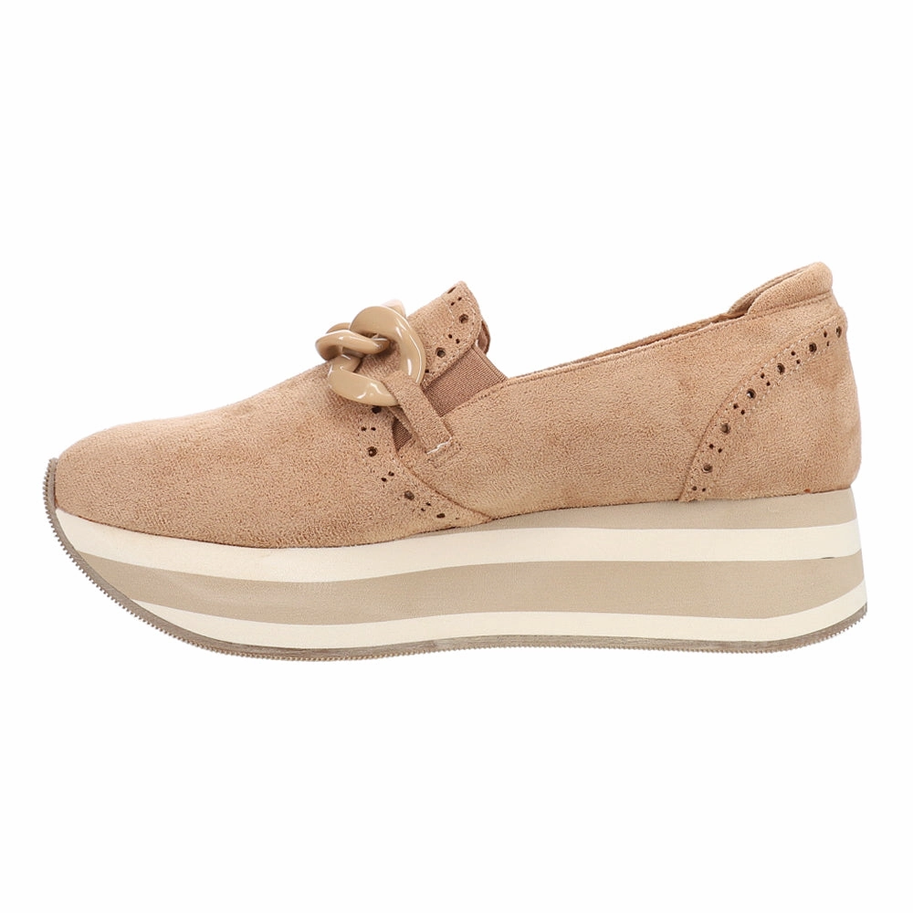 Breathable Timeless So What Platform Slip On Loafers