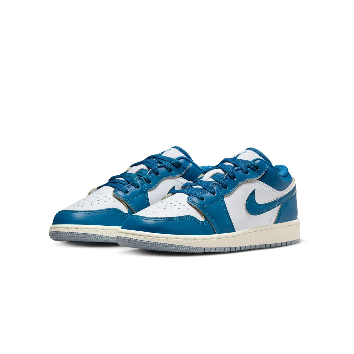 Flat Feet Shoes Slip Resistant Kids Air Jordan 1 Low Se 'Industrial Blue'