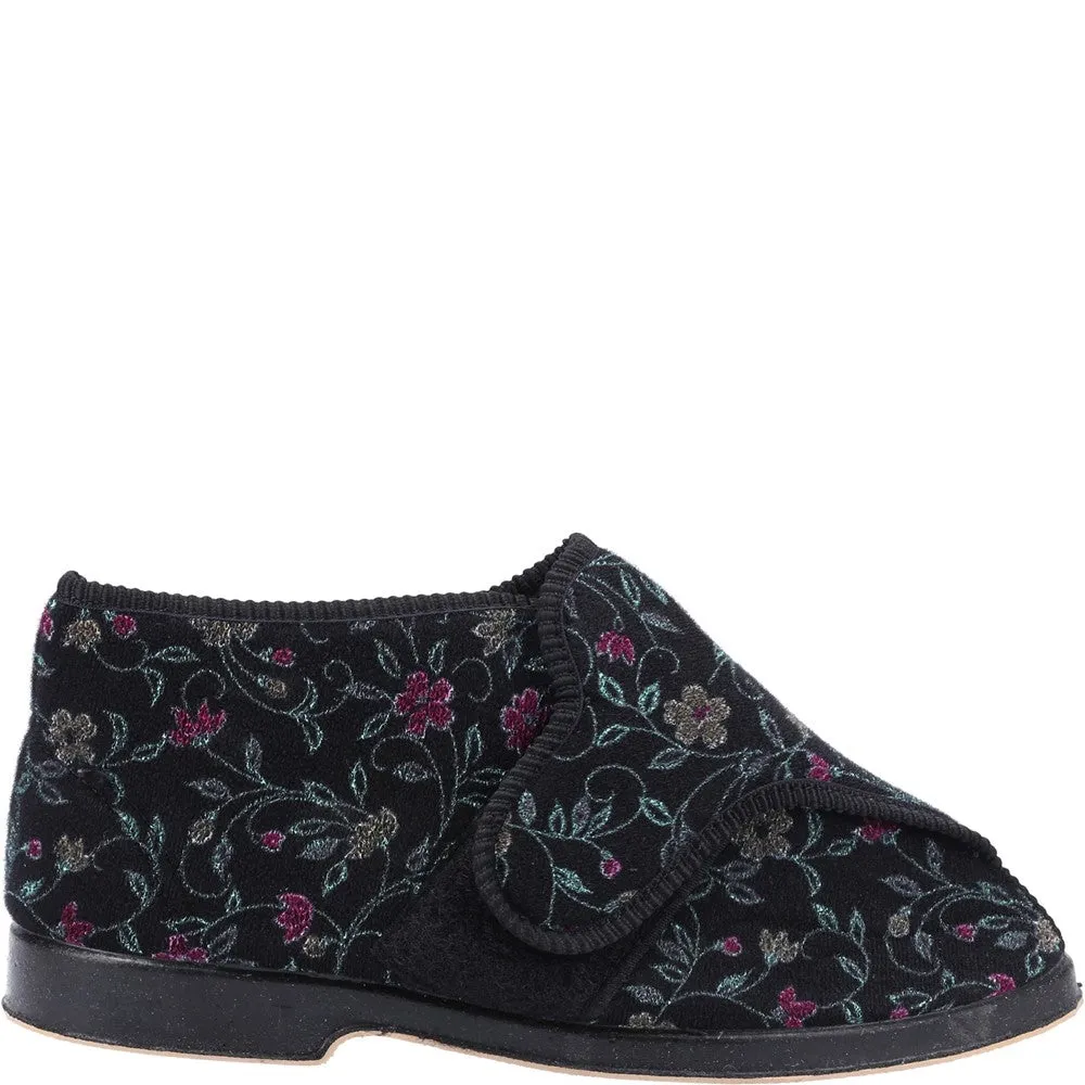 Gbs Bella Ladies Wide Fit Slipper Classic Sneakers Sustainable