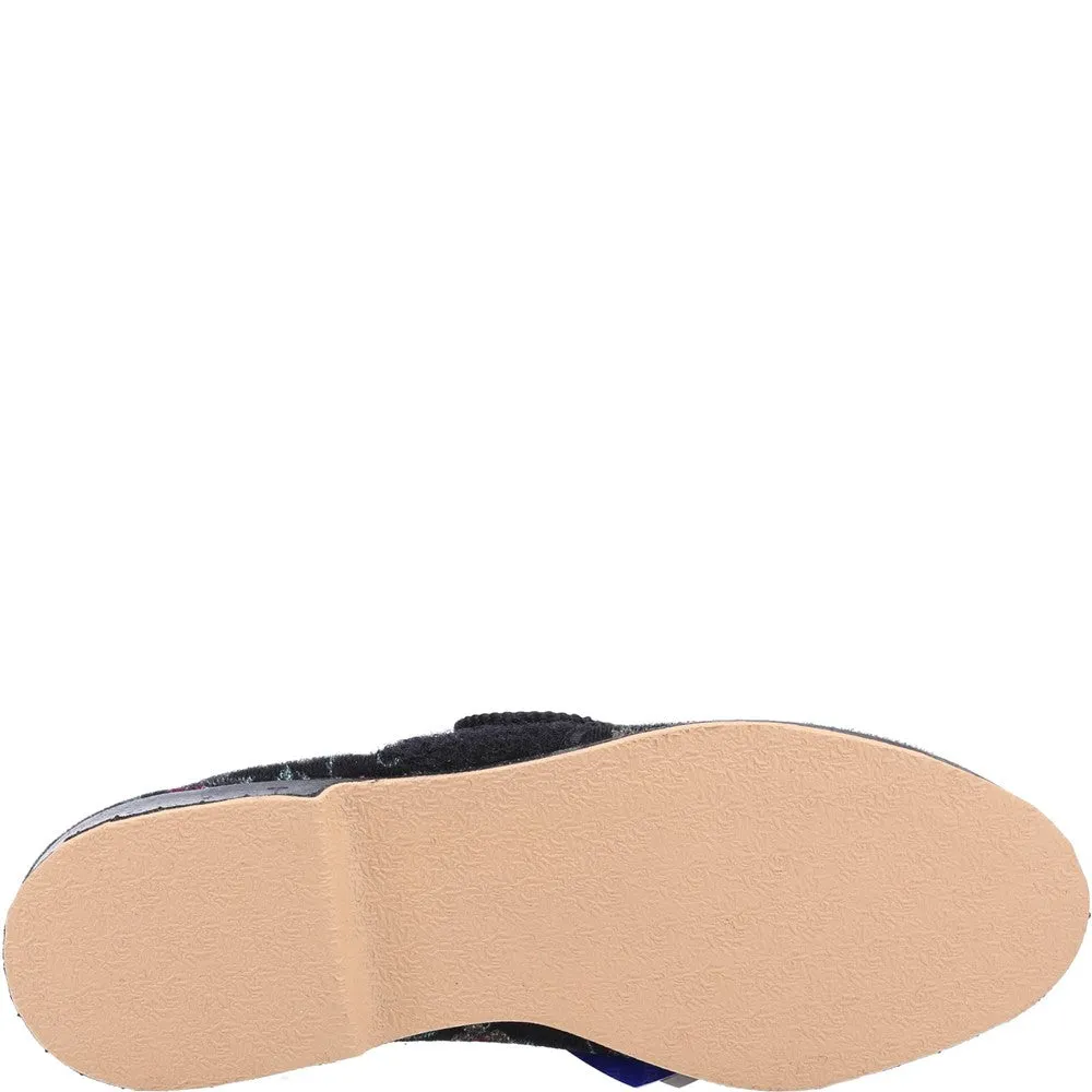 Gbs Bella Ladies Wide Fit Slipper Moisture Wicking
