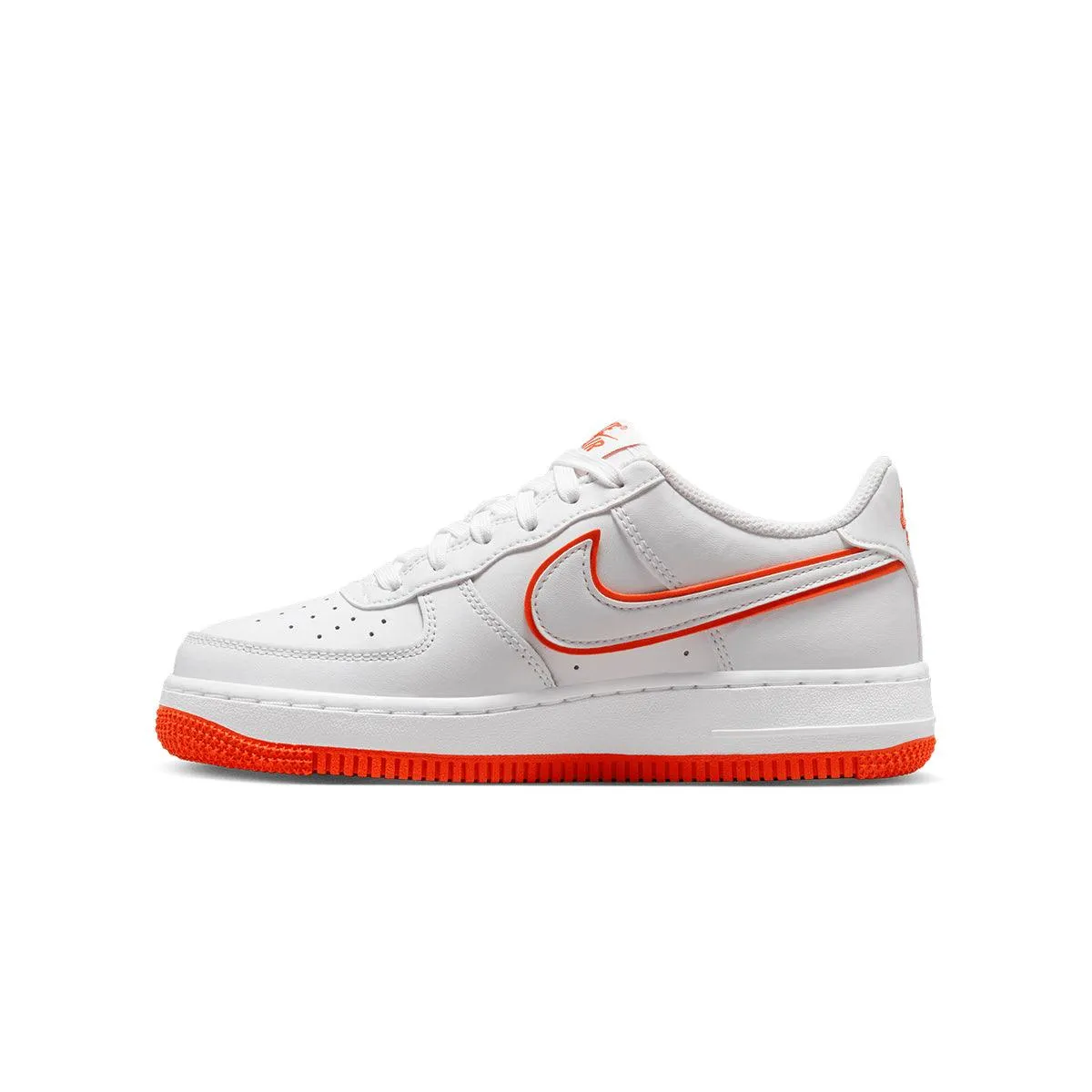 Kid'S Air Force 1 'White Picante Red' Modern Footwear Sustainable