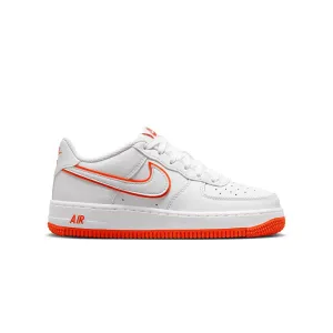 Kid'S Air Force 1 'White Picante Red' Sporty Style