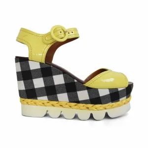Functional Footwear Easy On Off Dolce & Gabbana Checkered Wedges - Women'S 37