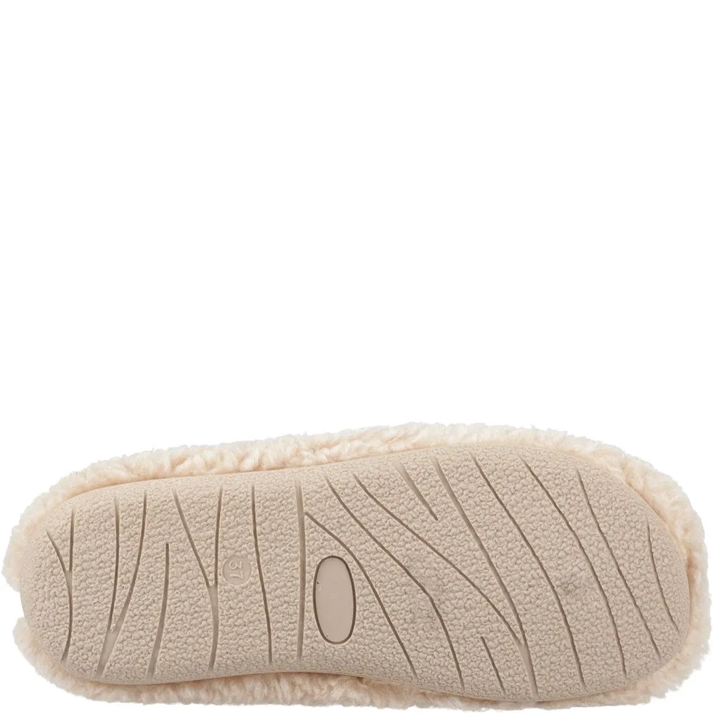 Hush Puppies Good Slipper Teddy Mule Shock Absorbing