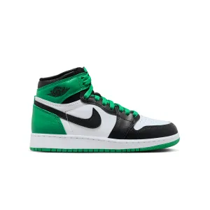 KidS Air Jordan 1 Retro High Og 'Lucky Green' Slip Resistant Work