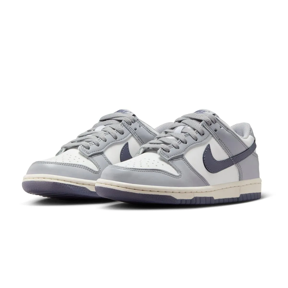 Kids Dunk Low 'Platinum Tint' Odor Resistant Leather Shoes