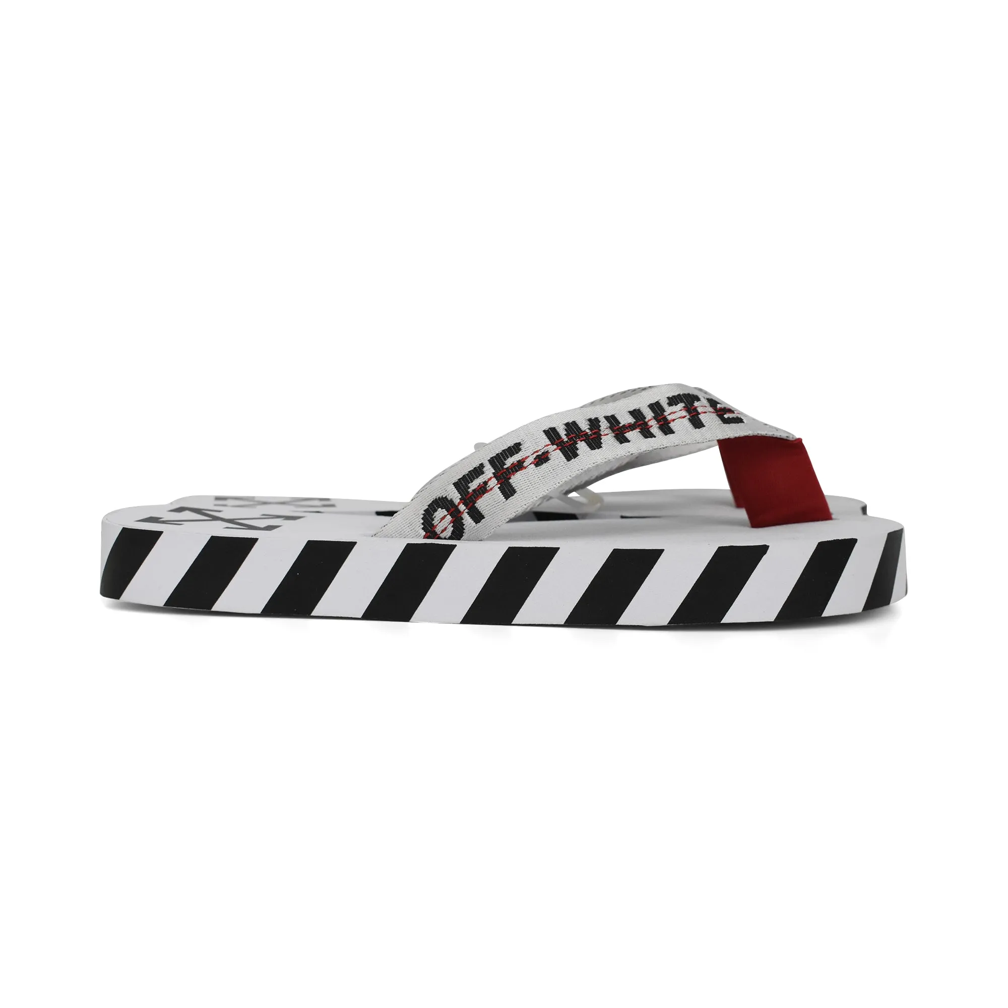 Grippy Traction Cushioned Insoles Off-White Flip Flops - Men'S 40