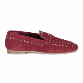Can Yon Studded Slip On Loafers Comfort Sole Moisture Wicking