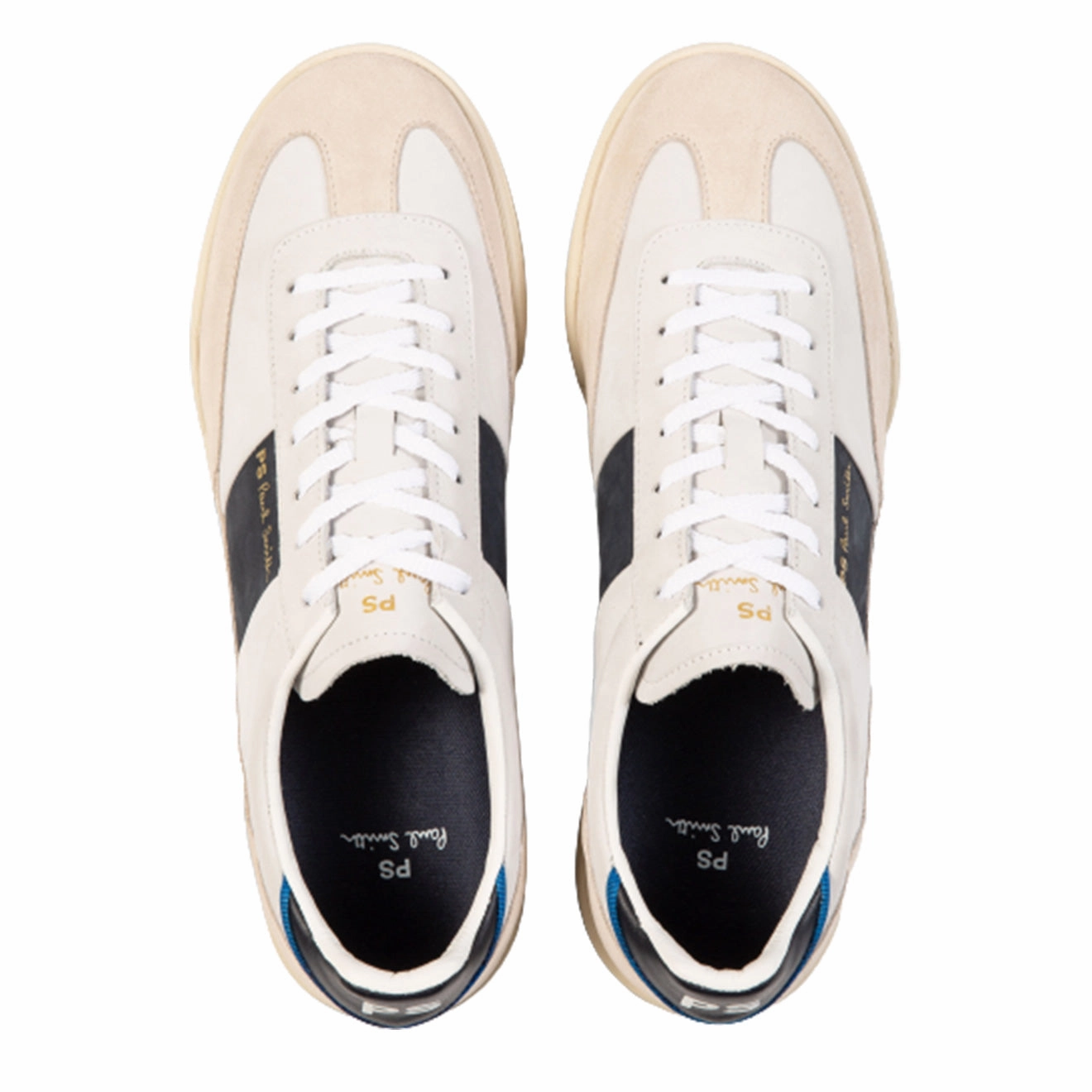 Versatile Style Durable Shoes Paul Smith Dover Trainers White