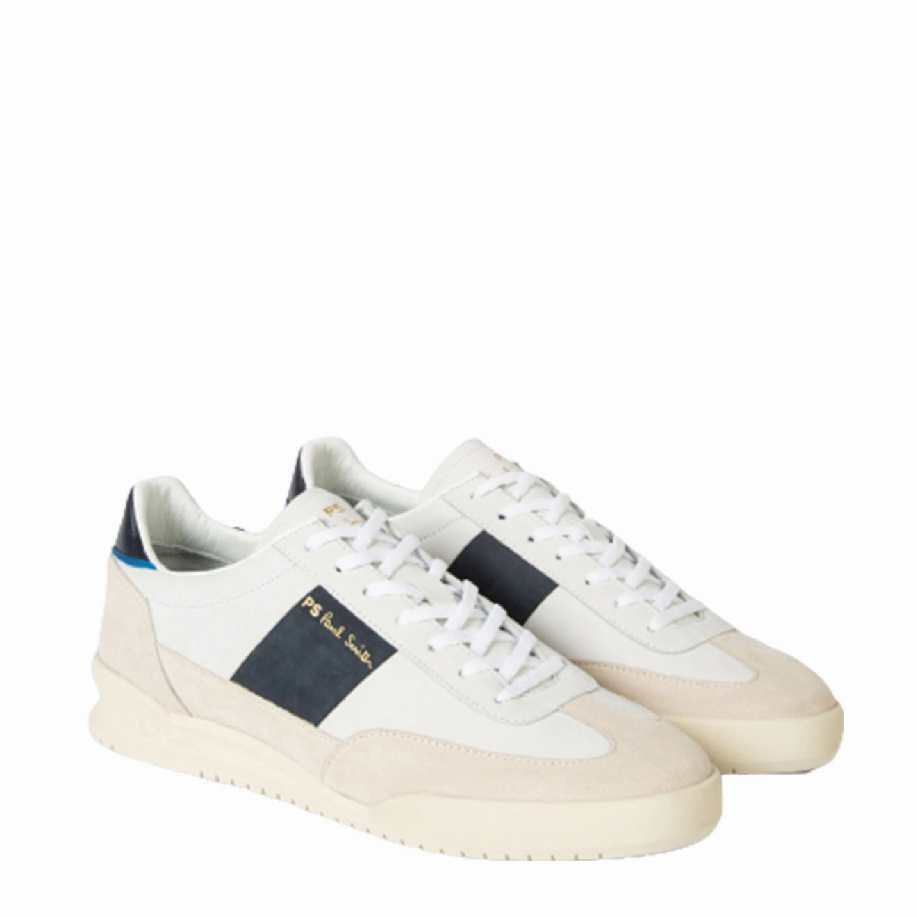 Paul Smith Dover Trainers White Comfortable Footwear Comfort Shoes