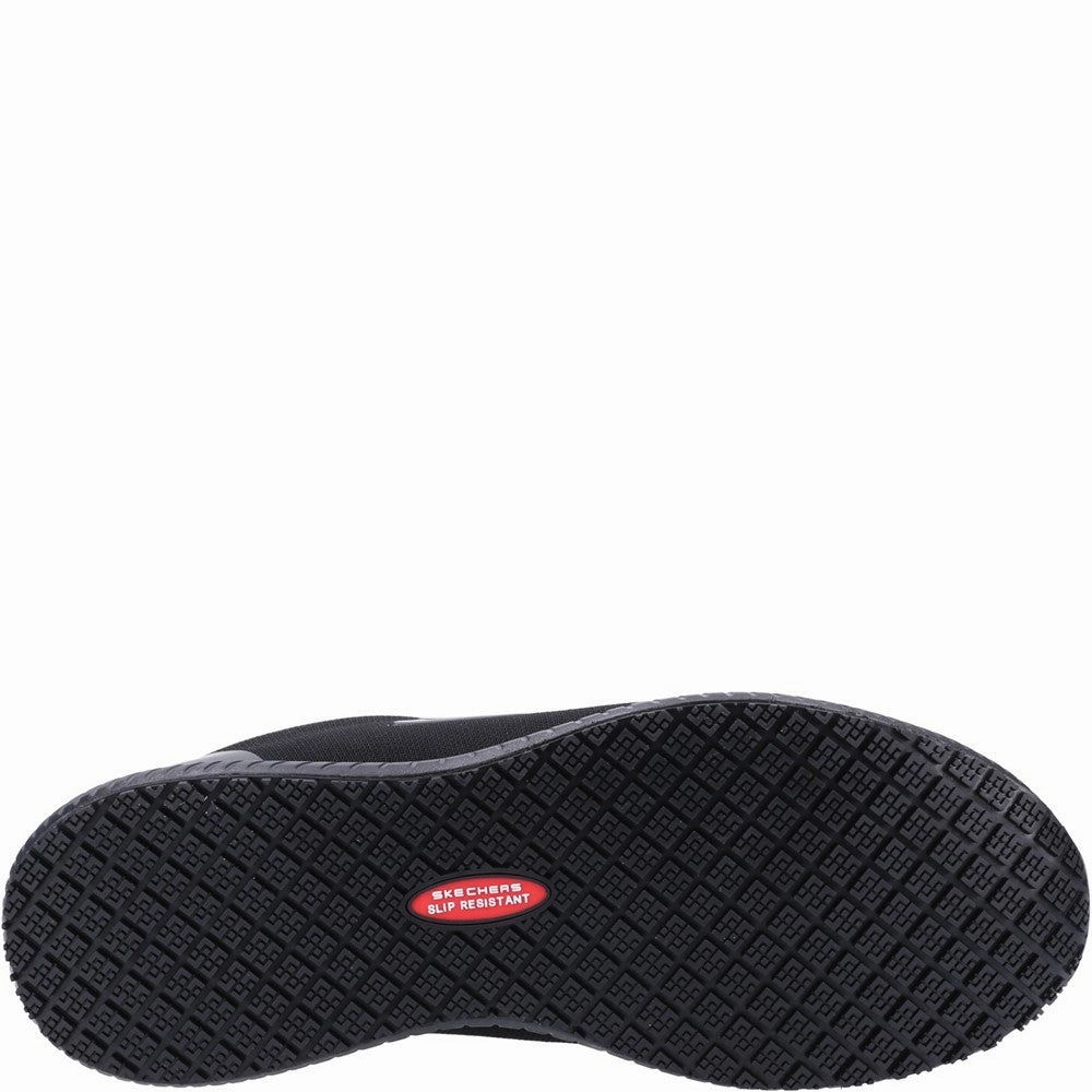 Wide Fit Skechers Workwear Squad Sr Myton Occupational Shoe