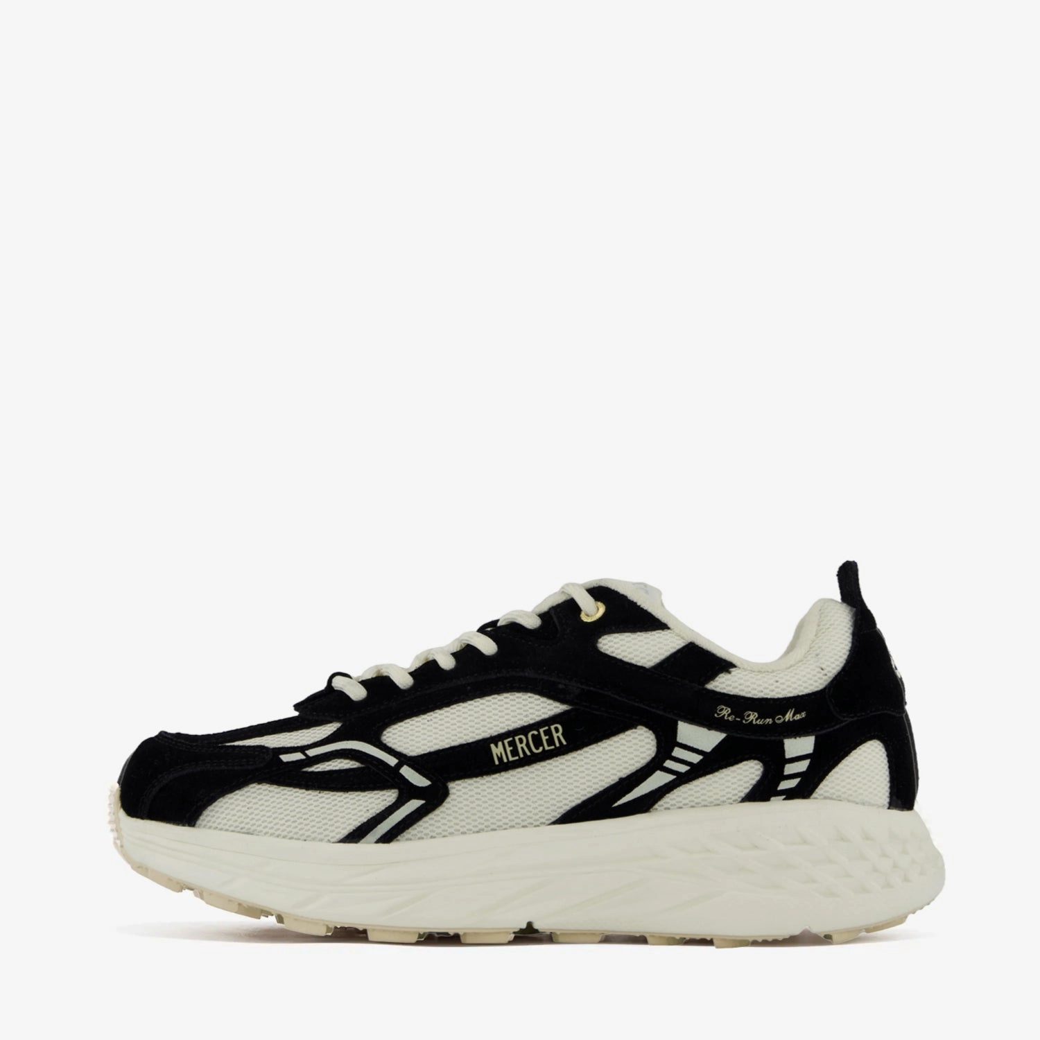 The Re-Run Max Black Pro Comfort Supportive Footwear
