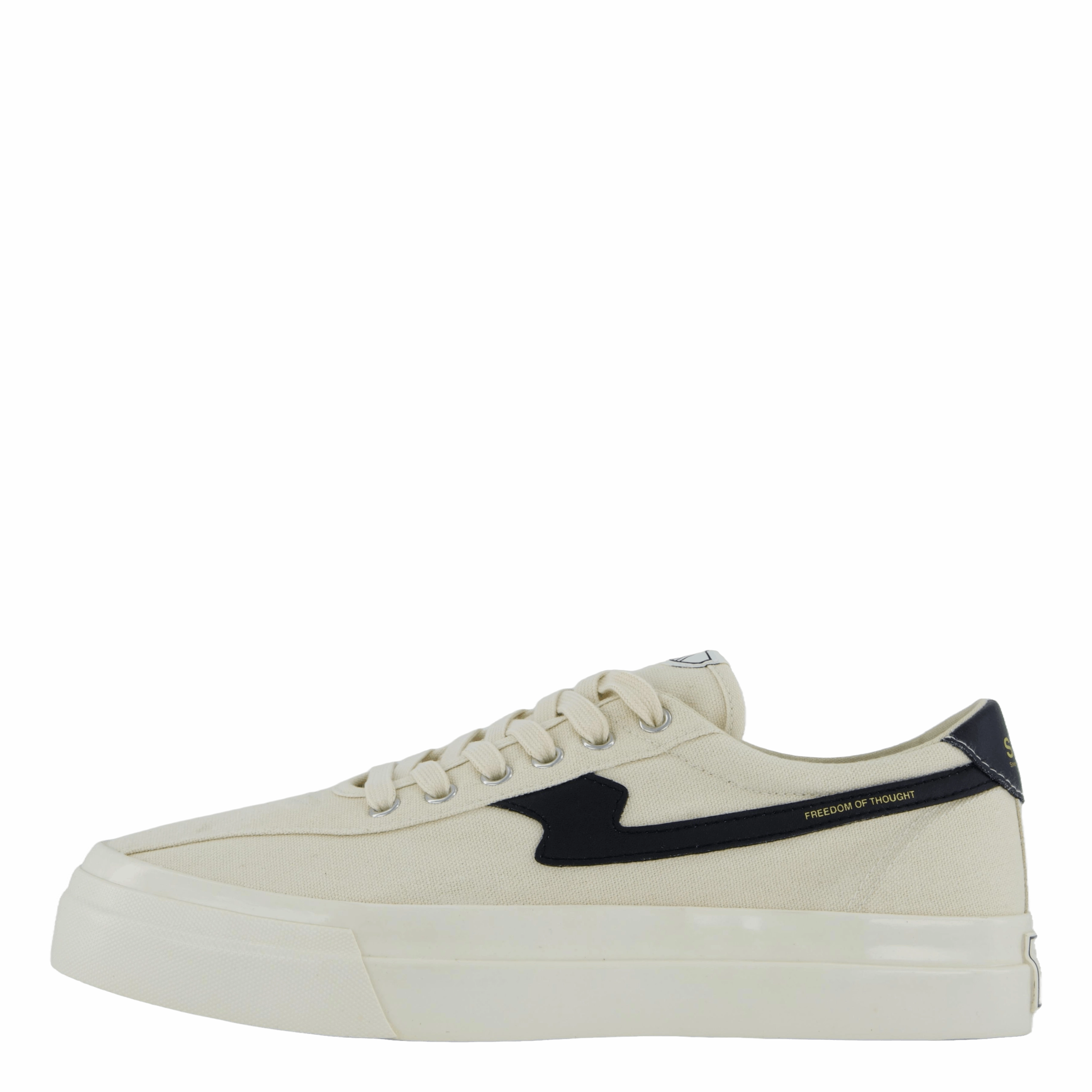 Dellow S-Strike Canvas Ecru & Black Classic Footwear Pro Comfort