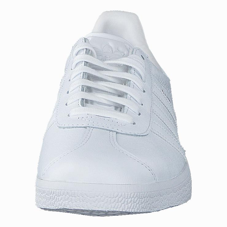Gazelle Ftwr White/Ftwr White/Gold Met Non Slip Grippy Traction