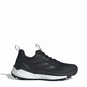 Adidas Terrex Womens Free Hiker 2.0 Low Gore-Tex Hiking Shoes Core Black / Core Black / Grey Four Orthotic Friendly Eco Friendly