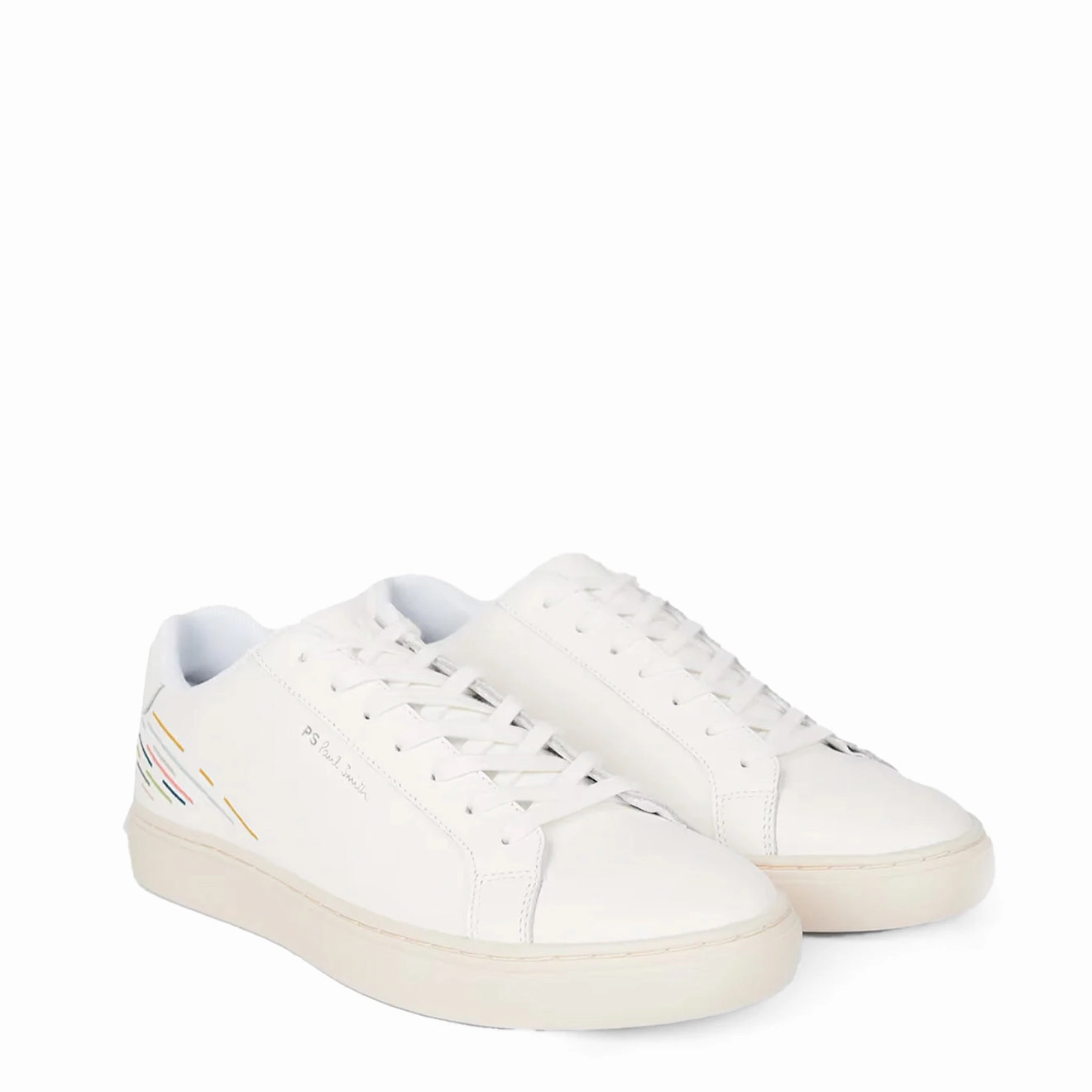 Paul Smith Rex Embroidery Trainers White Non Slip
