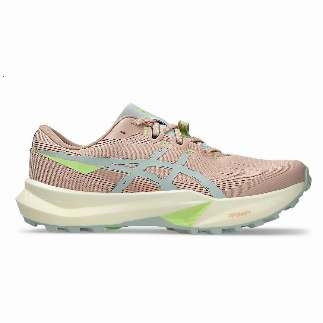 Canvas Shoes Grippy Soles Asics Fuji Lite 6 | Pale Apricot / Lichen Rock | Womens