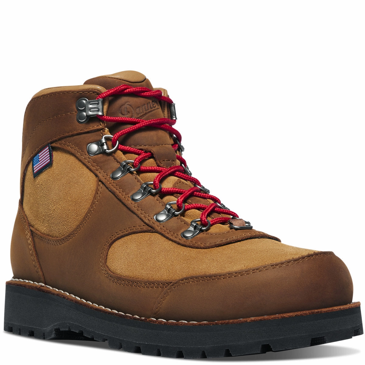 Breathable Cascade Crest 5" Grizzly Brown/Rhodo Red Gtx