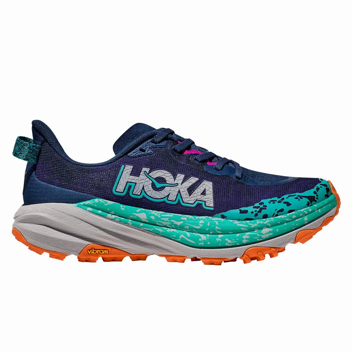 Smart Casual Footwear Hoka Speedgoat 6 Womens | Wide | Varsity Navy/Meteor