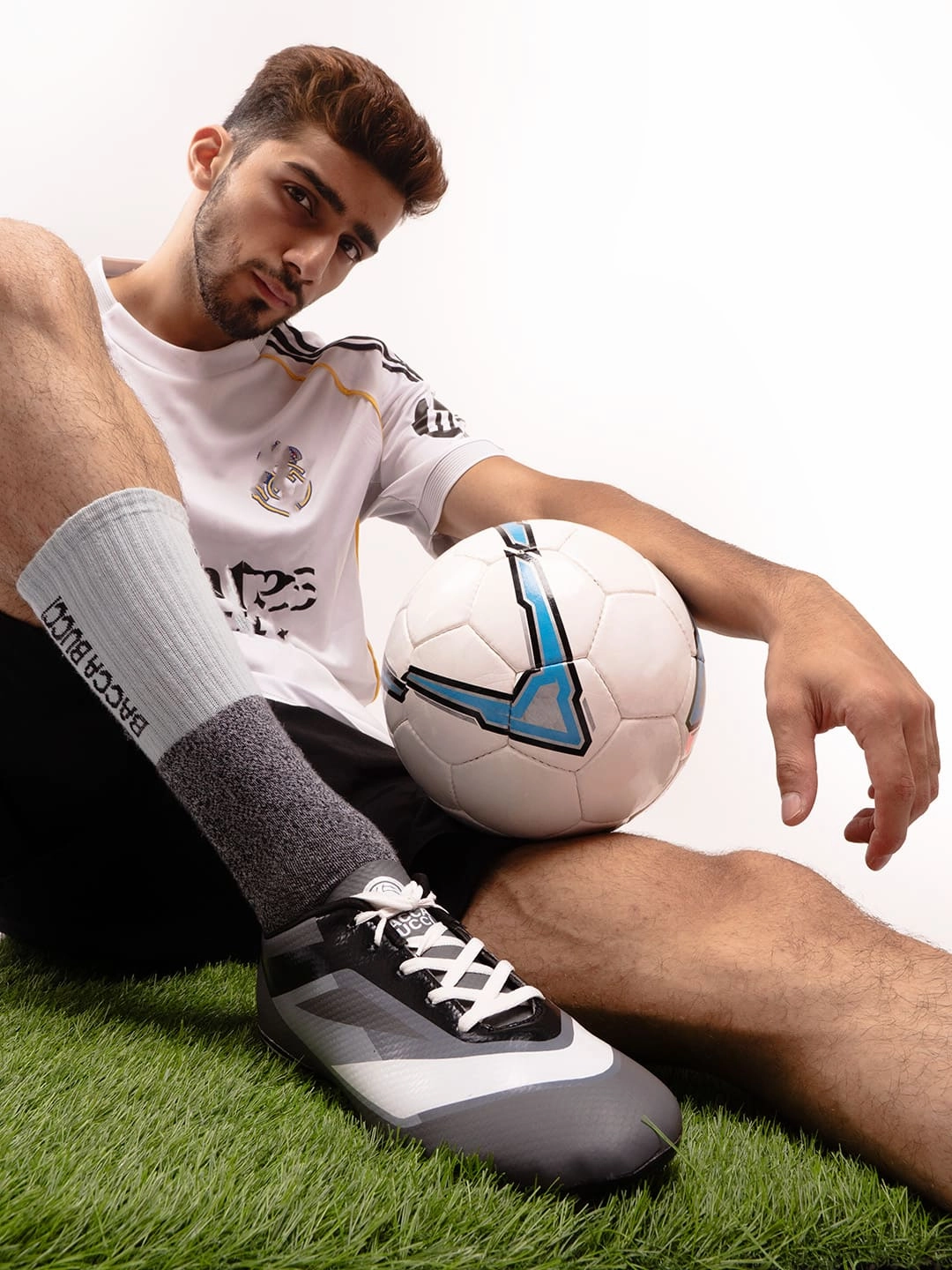 Bacca Bucci ??Strike X?? Firm Ground Football Shoes | Lightweight Soccer Cleats With High-Traction Studs Everyday Footwear