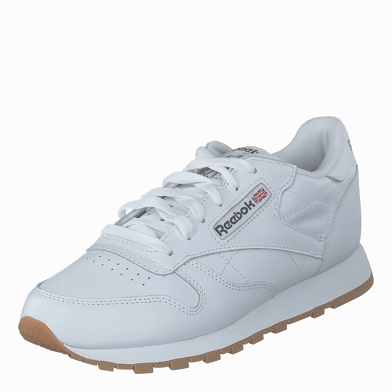 Moisture Wicking Classic Leather White