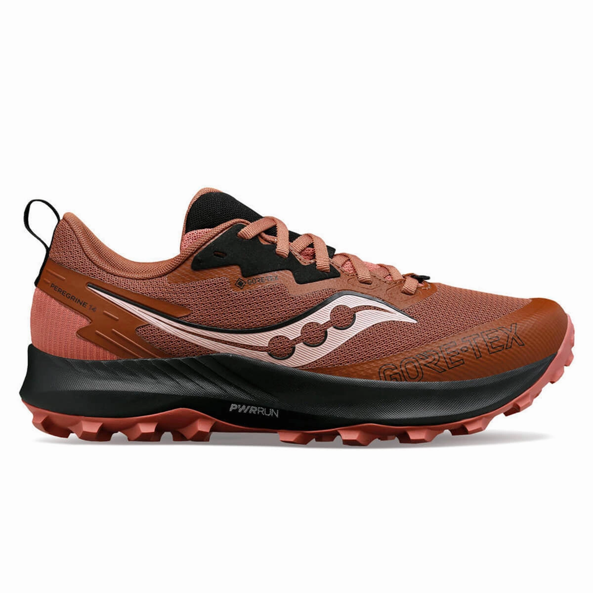 Sporty Style Saucony Peregrine 14 Gore-Tex Womens | Clove/Black