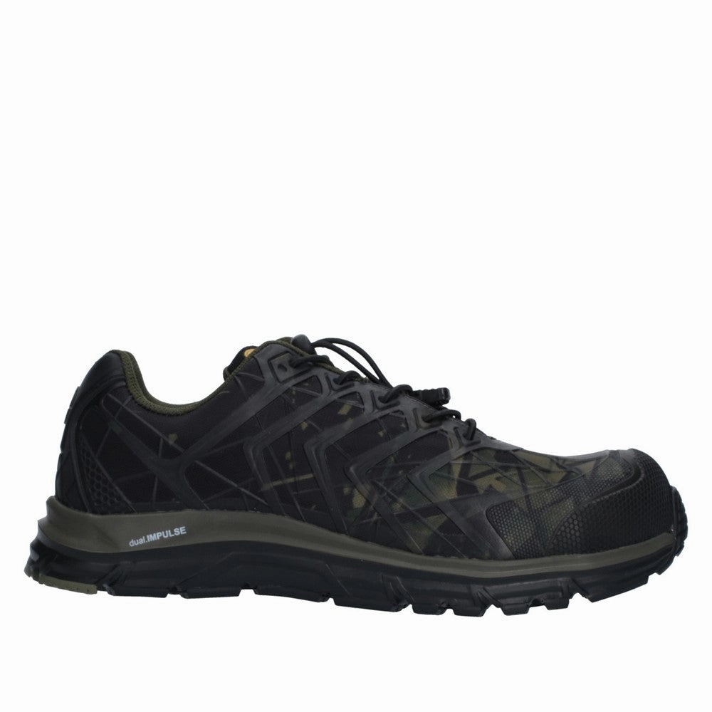 Albatros Energy Impulse Olive Low Safety Trainer Walking Shoes Flexible
