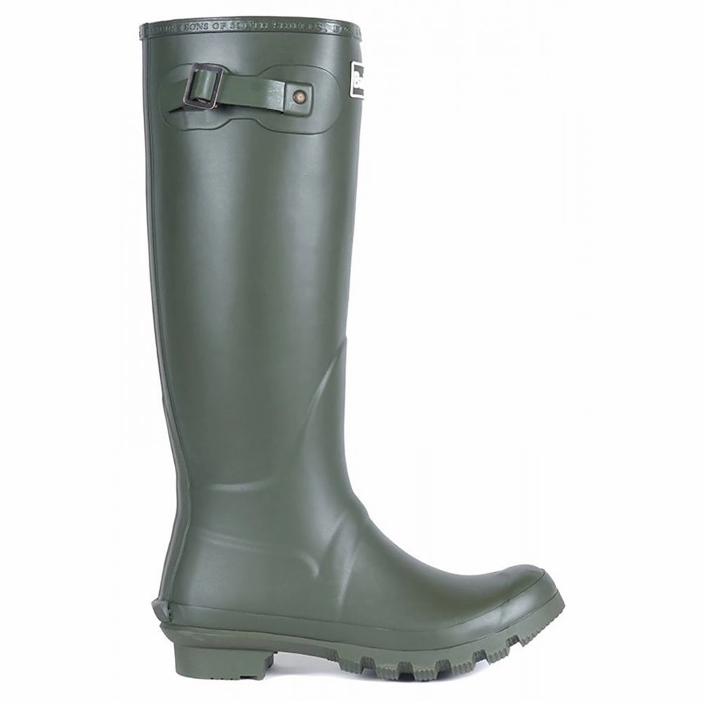 Statement Footwear Sporty Style Barbour Women'S Bede Tall Wellington Boots Olive Lrf0043 Ol51