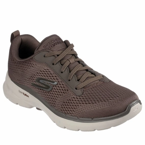 Essential Footwear Grippy Soles Skechers Go Walk 6 Avalo Trainers