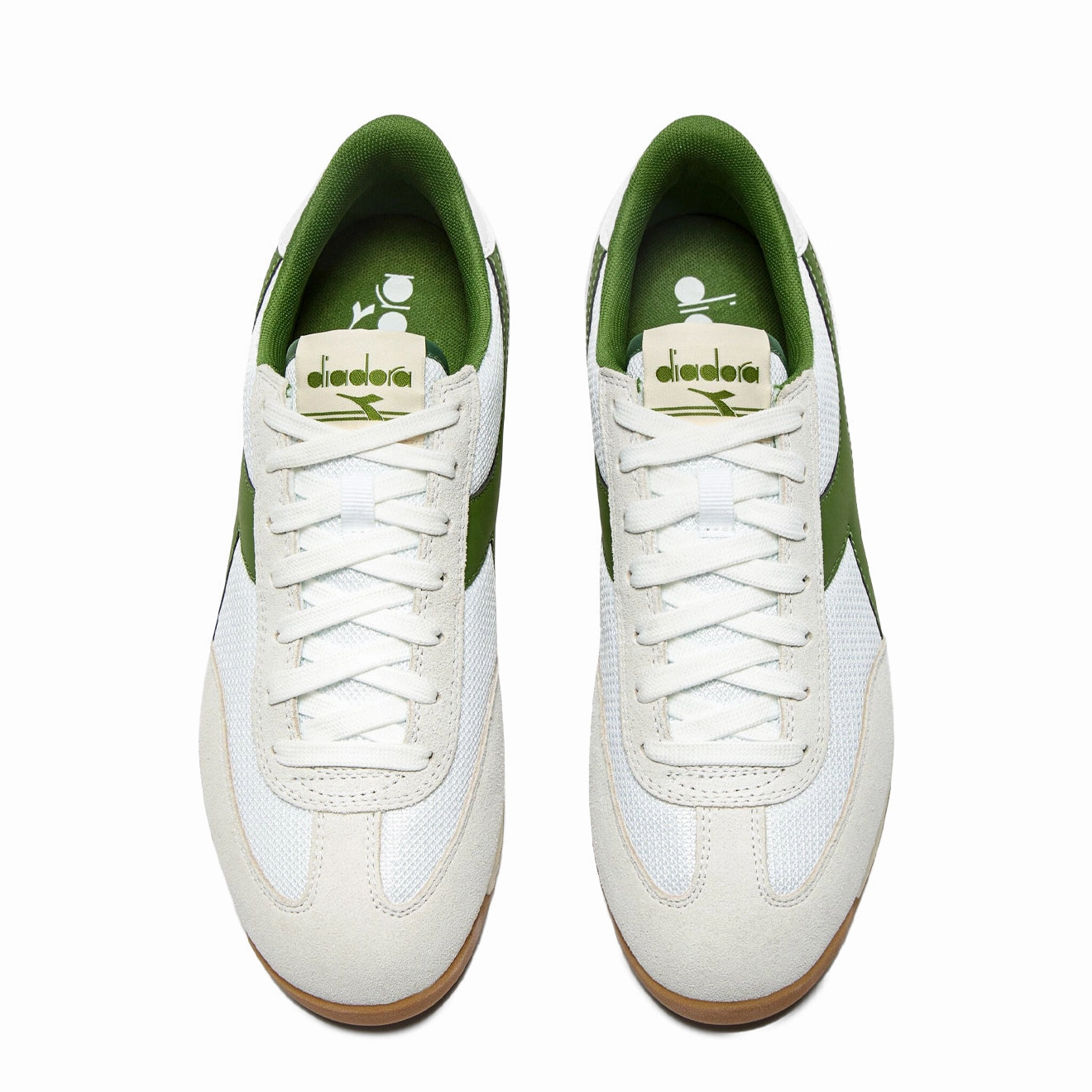 Diadora Cross Trainer White / Banana Palm Sustainable Fashion Footwear