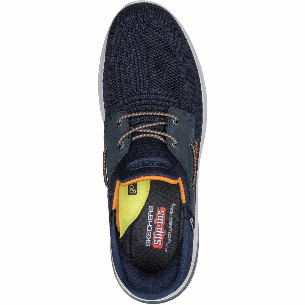 Canvas Shoes Skechers Delson 3.0 Roth Trainer