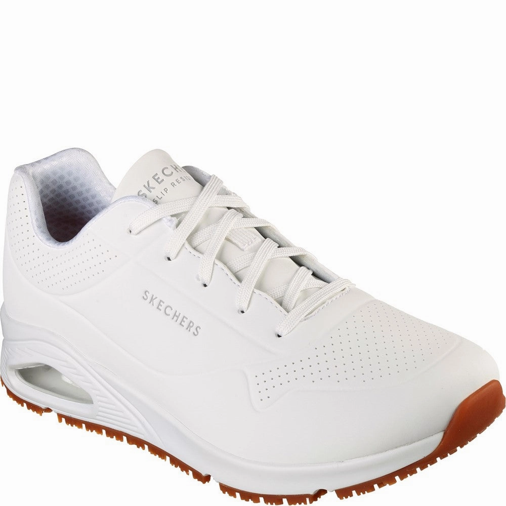 Skechers Workwear Work Relaxed Fit: Uno Sr - Sutal Work Shoe Water Resistant
