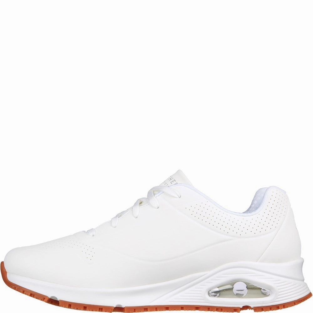 Streetwear Footwear Sustainable Skechers Workwear Work Relaxed Fit: Uno Sr - Sutal Work Shoe