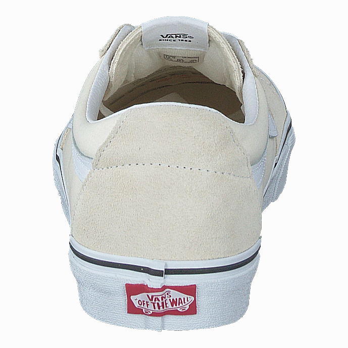 Ua Sk8-Low Classic White/True White Odor Control