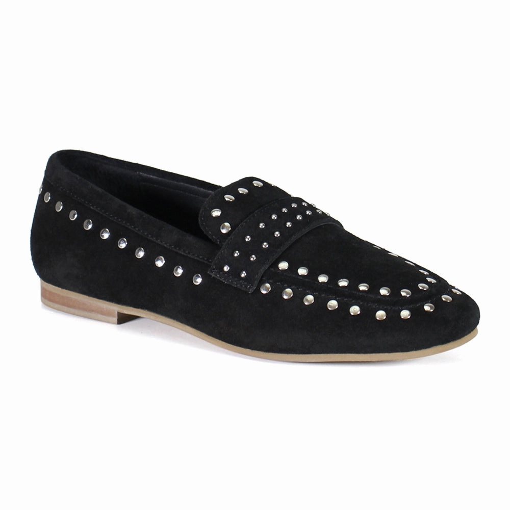 Can Yon Studded Slip On Loafers Waterproof Comfortable Footwear