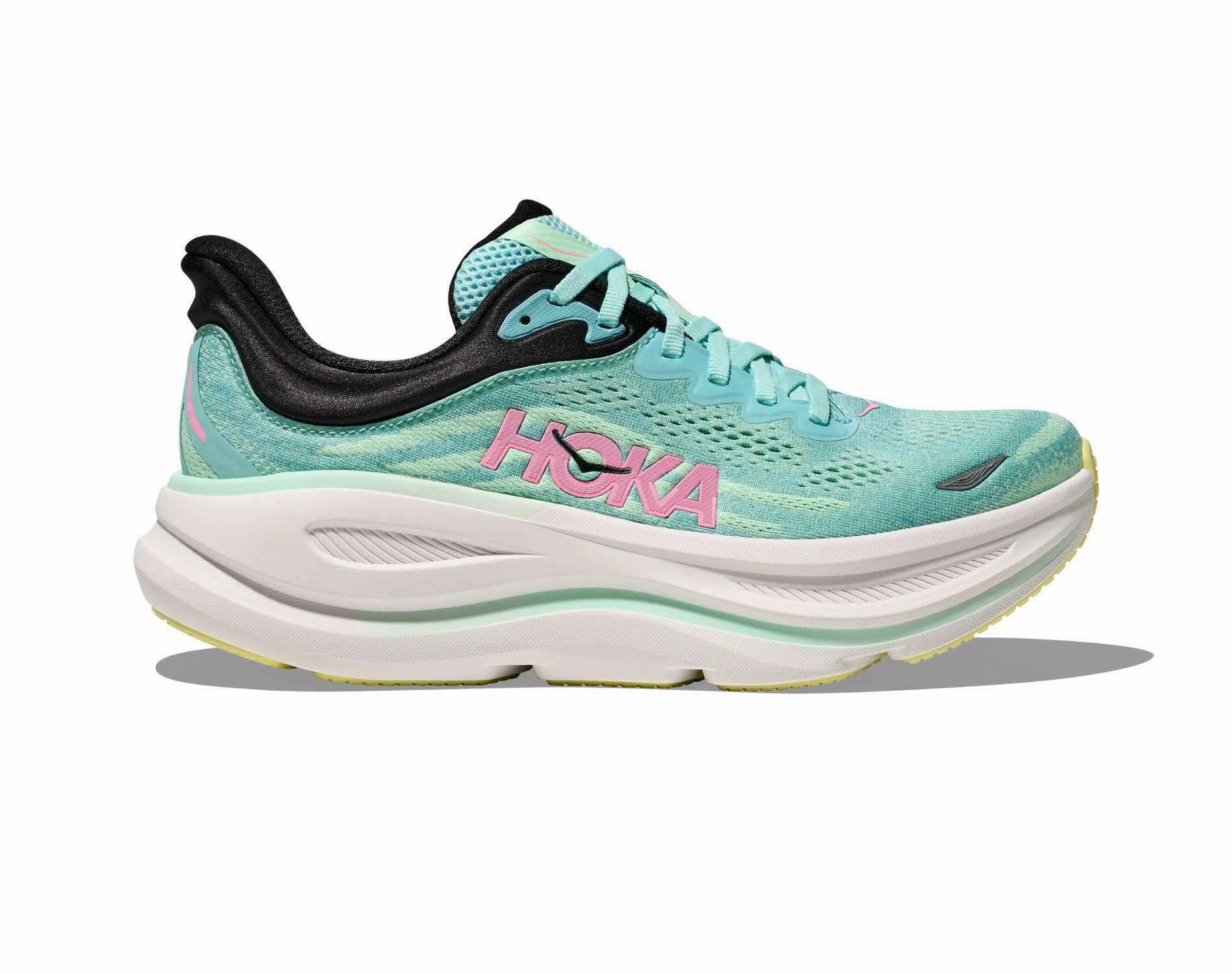 Hoka Bondi 9 Womens Fashion Sneakers All Weather