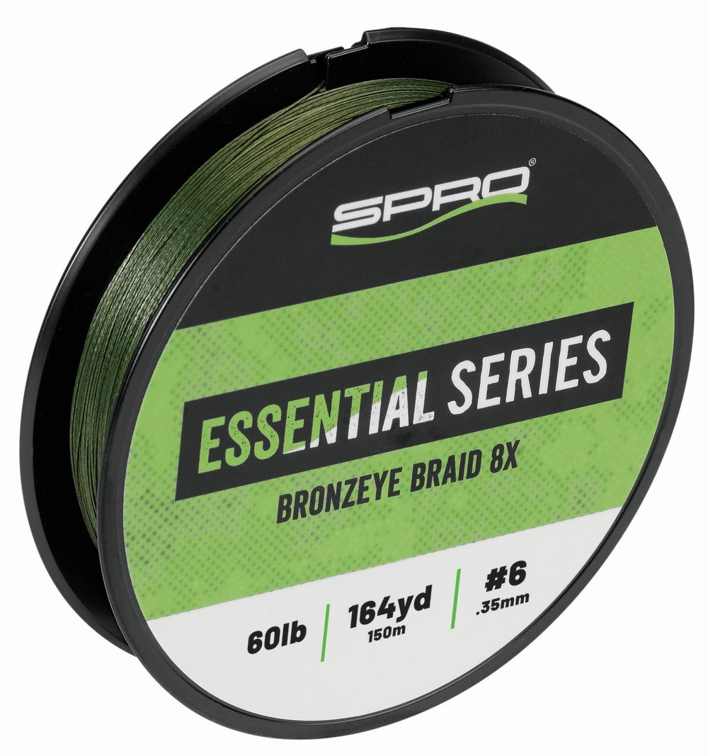 SPRO Bronzeye Braid 8x Moss Green 164 Yards